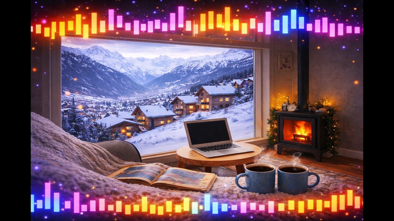 Winter Productivity Ritual ☕ Gentle Focus Music with Science-Based Attention Cues