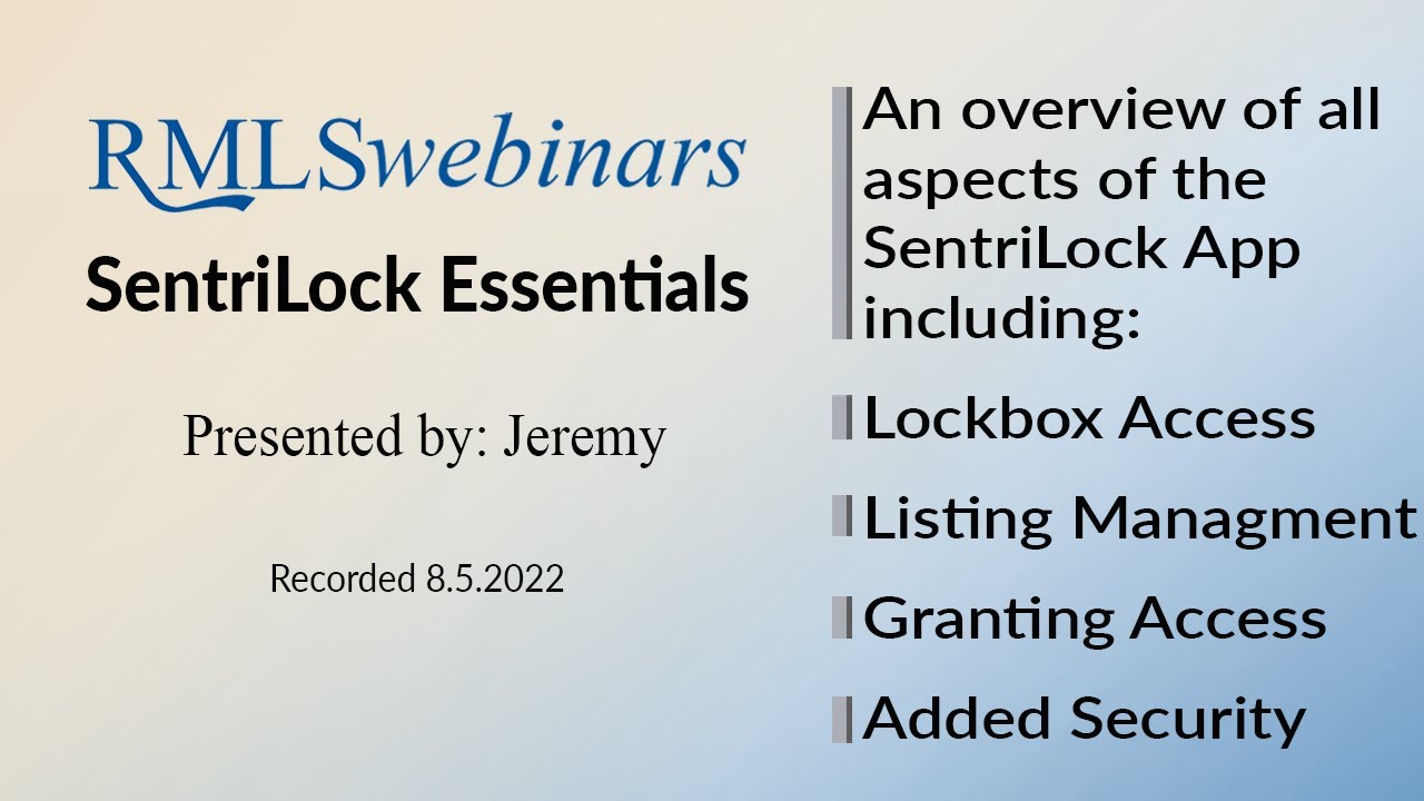 SentriLock Essentials