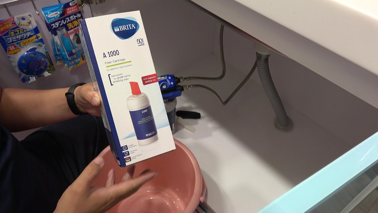 【教學】BRITA 濾水器更換 │ 濾心更換教學