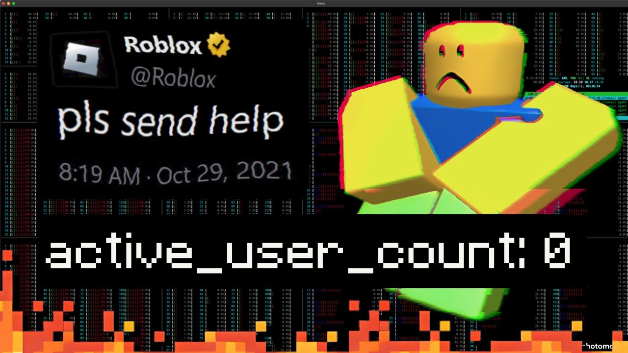Как Roblox упал на 73 часа