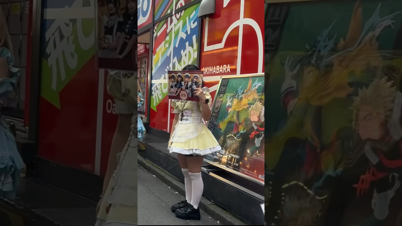 Tokyo&rsquo;s Maid Girl #wanderstreets #tokyo #maid