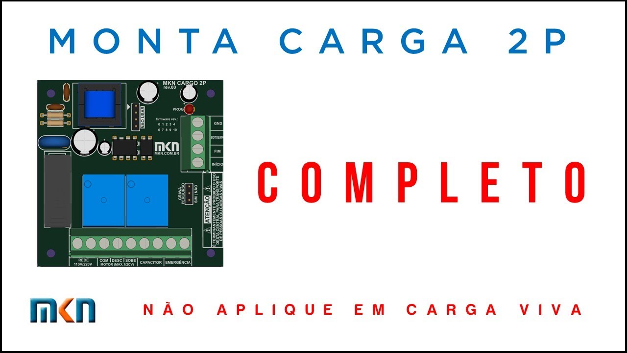 Como Programar a Ligar tudo na Placa Cargo 2p da MKN