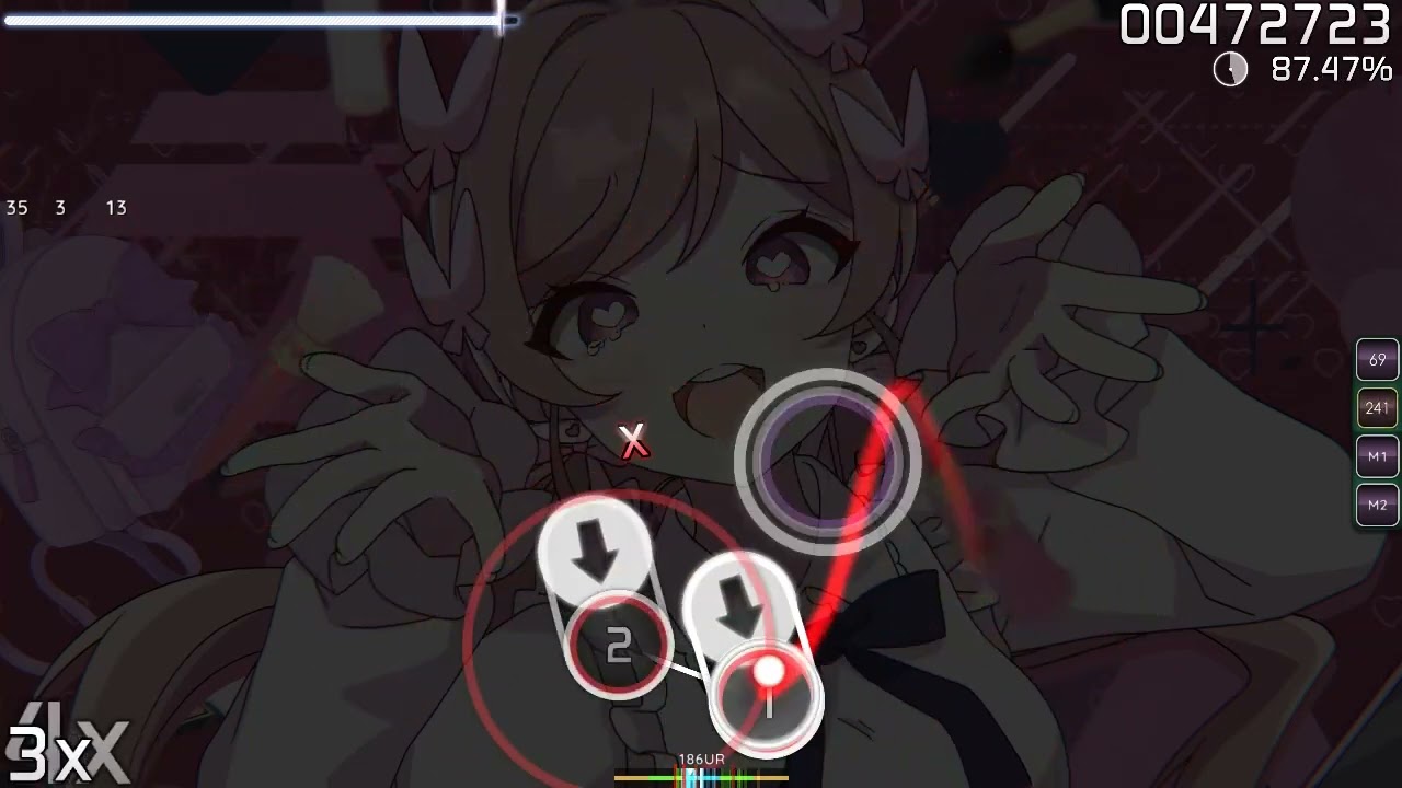 Under Heroine pass 7,12* (first 7 star after 20,5k playcount looool)