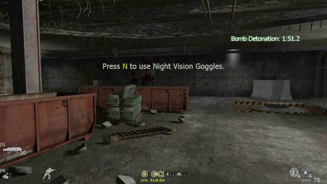 CoD4 Custom SP Mission № 3 Subway [Метро] World Record (дополнительные)
