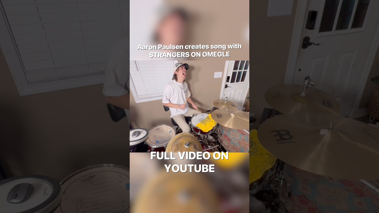 I Made a Song with STRANGERS #memes #drums #guitar #lol
