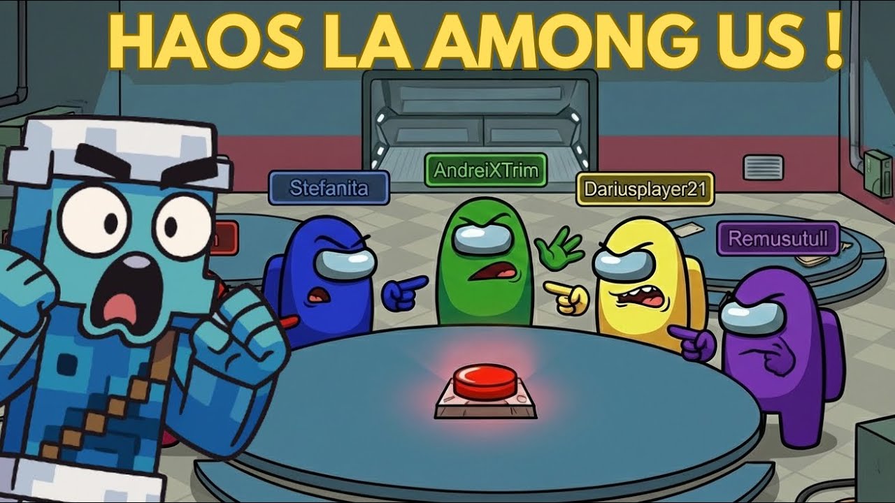 HAOS La *Among Us* Cu *Youtuberii* In 2026 !