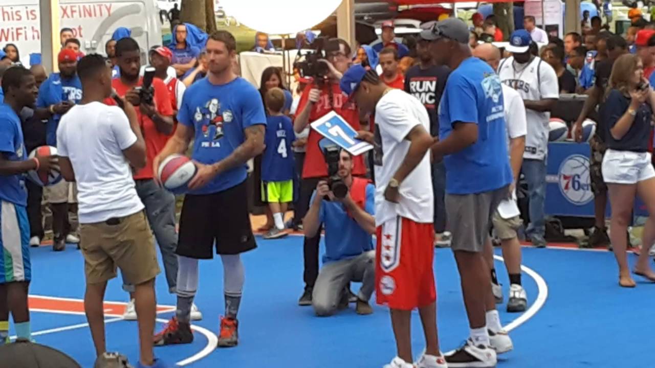 2016 NBA Draft  Party (Philadelphia) Dr. J & Allen Iverson