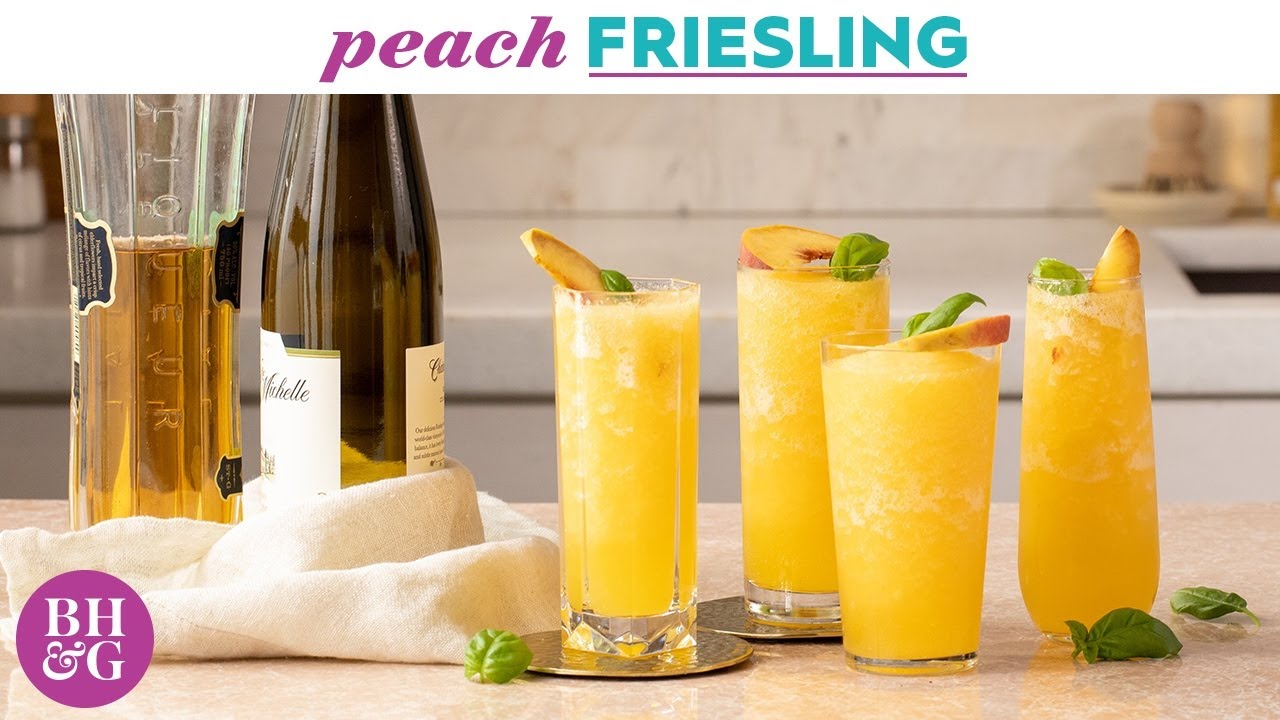 How to Make Peach Friesling for Your Brunch Cocktail Menu | Eat This Now | Better Homes & Gardens