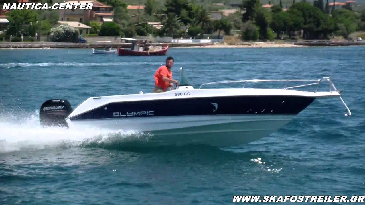 OLYMPIC 580CC ME MERCURY F150 ΚΑΙ ΤΡΕΙΛΕΡ ΔΡΟΜΕΥΣ 550