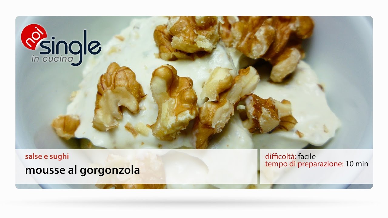 Mousse al gorgonzola