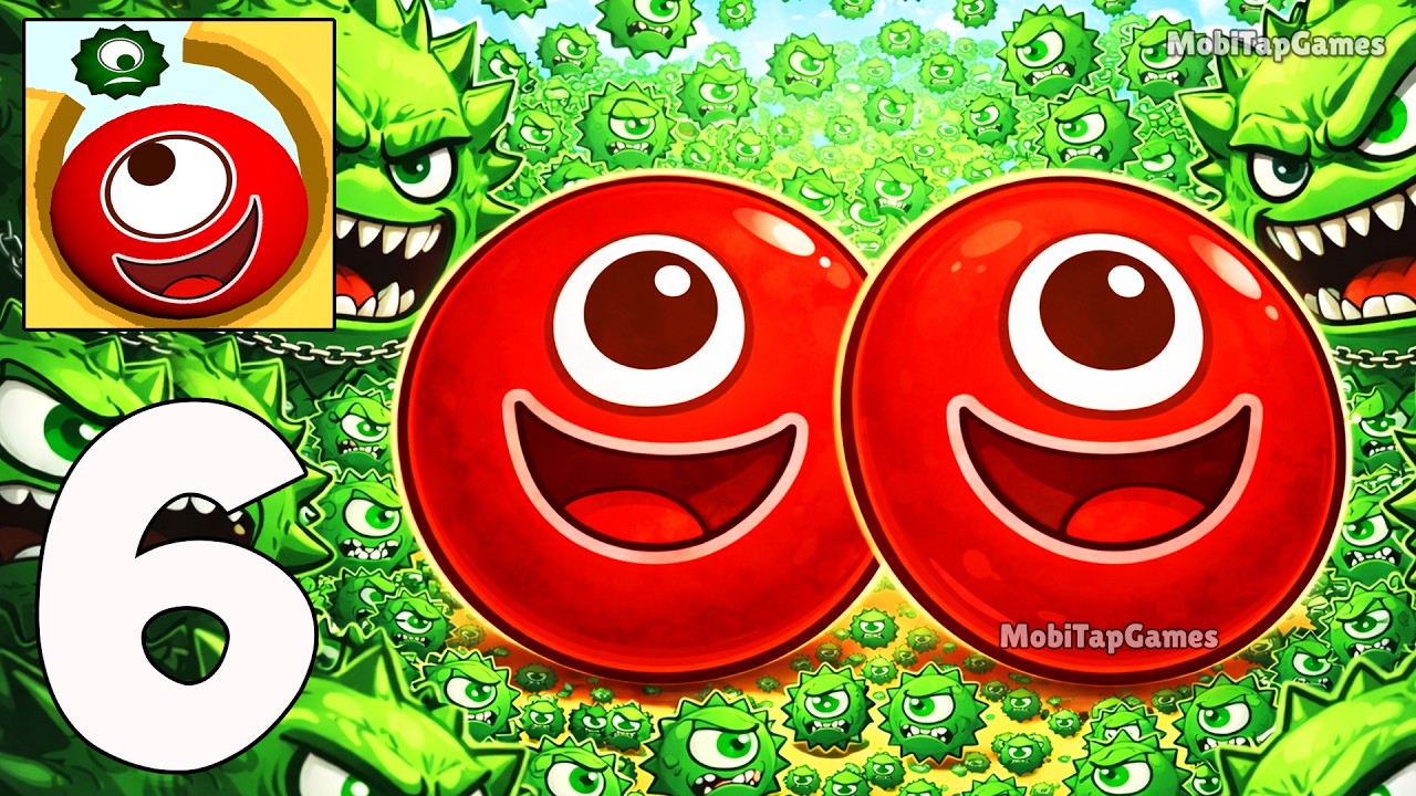 🏆 Hungry Balls - Gameplay Walkthrough - Absorb Everything and Become the Biggest Ball (iOS, Android)