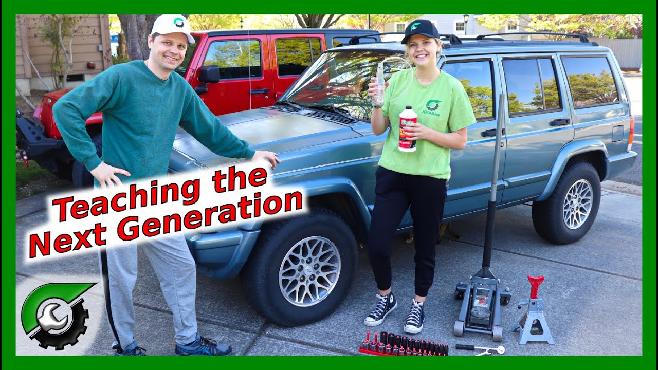 Learning to Bleed Brakes! Jeep Cherokee XJ Brake Bleeding