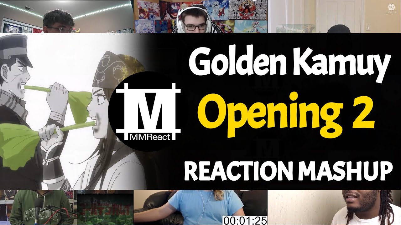 Golden Kamuy Opening 2 | Reaction Mashup