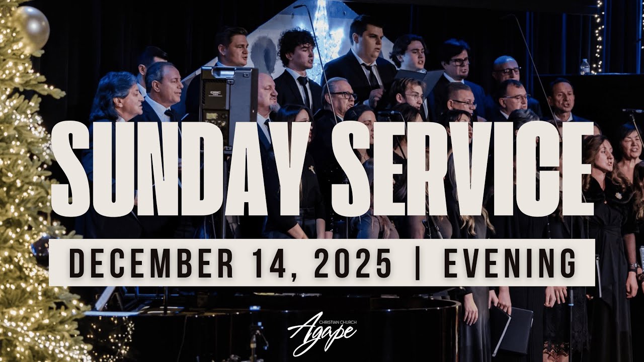 Evening Service | December 14, 2025 | Agape Church  - O seară de colinde rom&acirc;nești