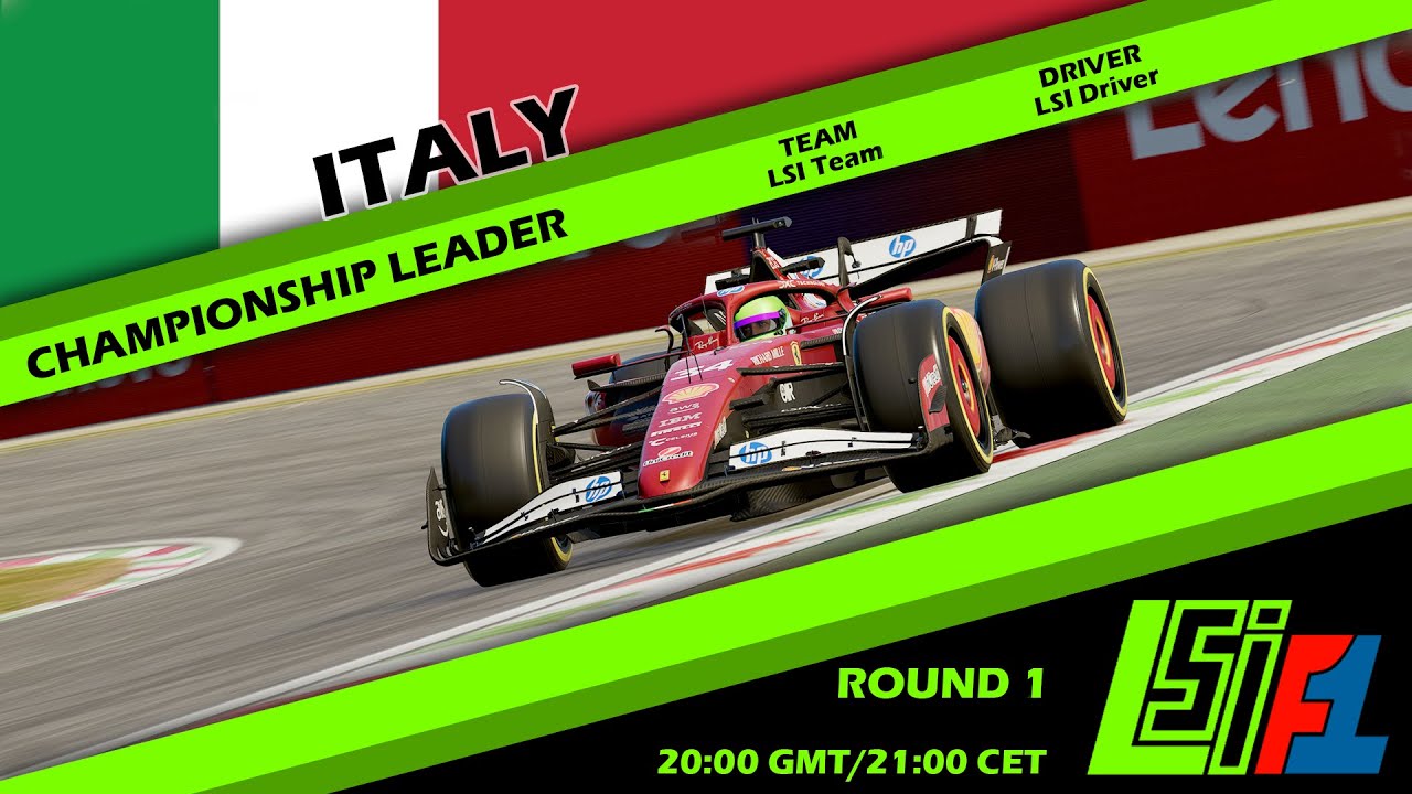 LSI | F1 World Championship | Round 1 | Italian GP