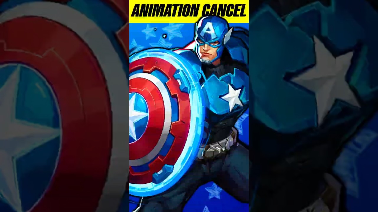 Day 22/100: How To Animation Cancel with Captain America in Marvel Rivals