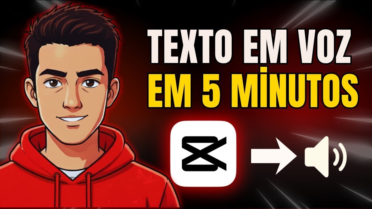 CAPCUT: COMO TRANSFORMAR TEXTO em NARRAÇÃO em 5 MINUTOS