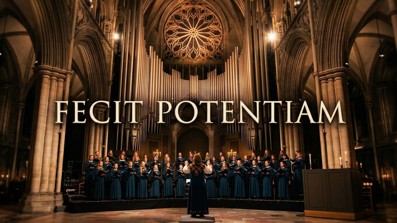 Nidarosdomens jentekor: Nidaros Cathedral Girls' Choir - Fecit Potentiam (LIVE