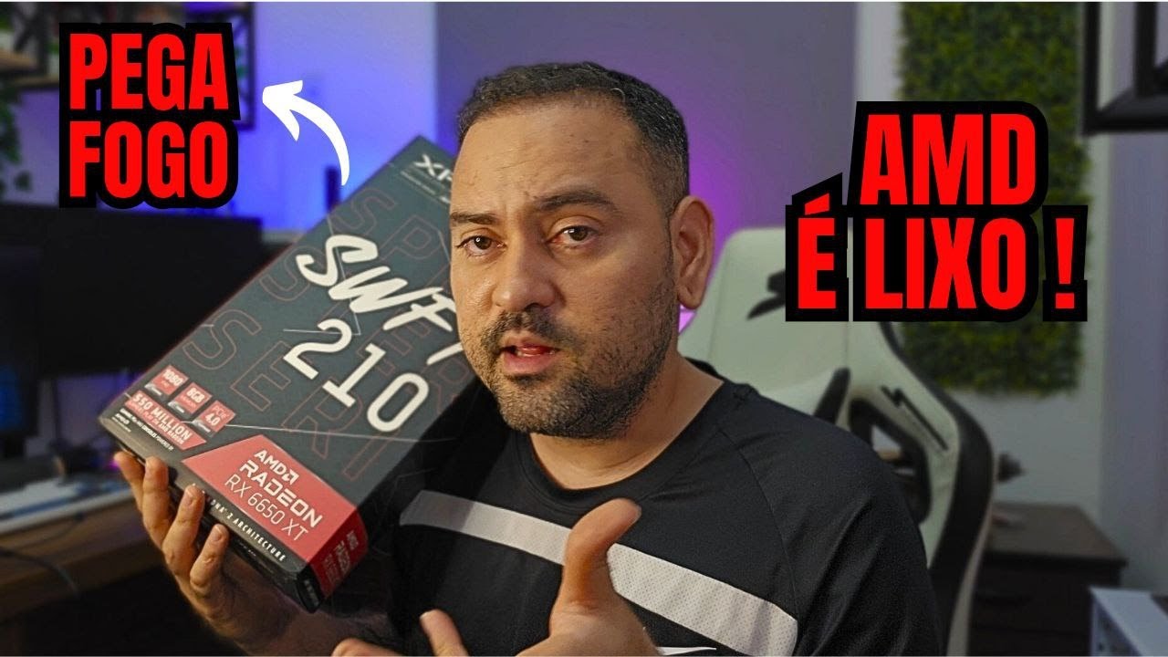 RX 6650XT DA AMD, DEIXEI ELA GELADA 57° COMO FAZER UNDERVOLT!