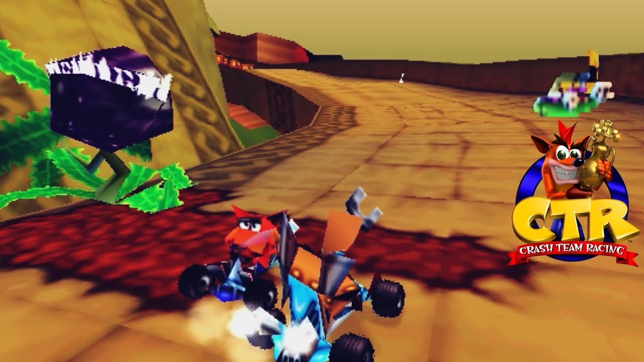 Fake Crash inocente? vs Oxide, Tropy y Penta otra vez! (CTR Original/1999) + Mix OST #Crash4