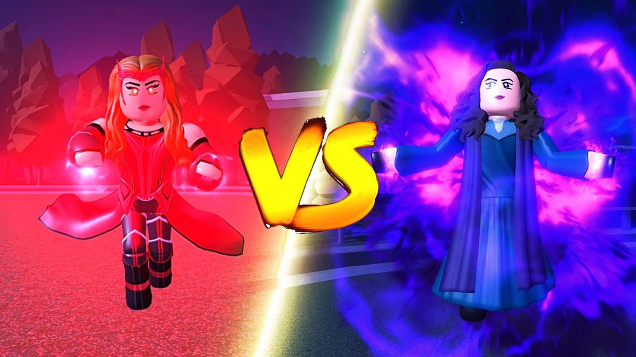 Scarlet Witch  VS  Agatha Harkness 😱 | Marvel Omega roblox