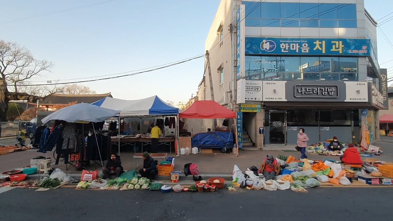 경상북도 포항시 흥해환승센터 정류장 ~ 흥해공고 정류장 버스 주행 영상