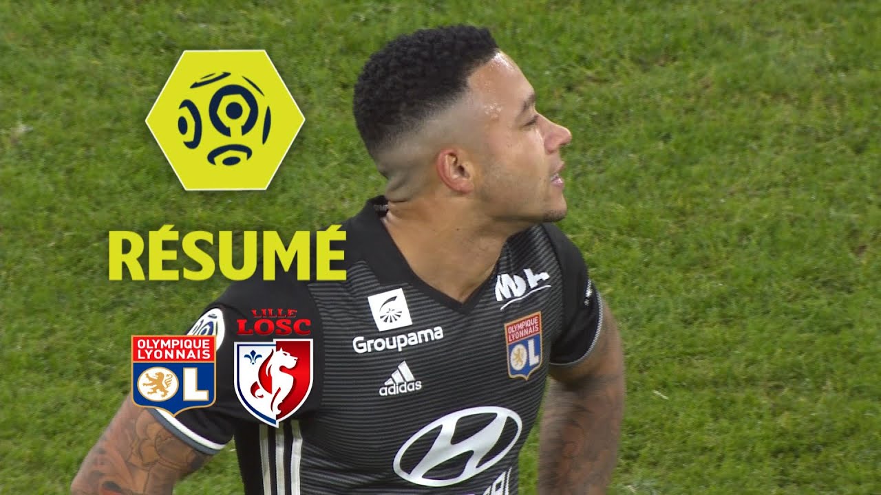 Olympique Lyonnais - LOSC (1-2)  - Résumé - (OL - LOSC) / 2017-18