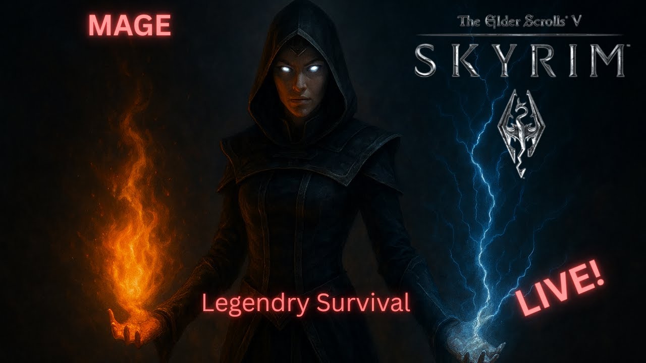 The Elder Scrolls V: Skyrim Legendary Survival Mage (No commentary) 8