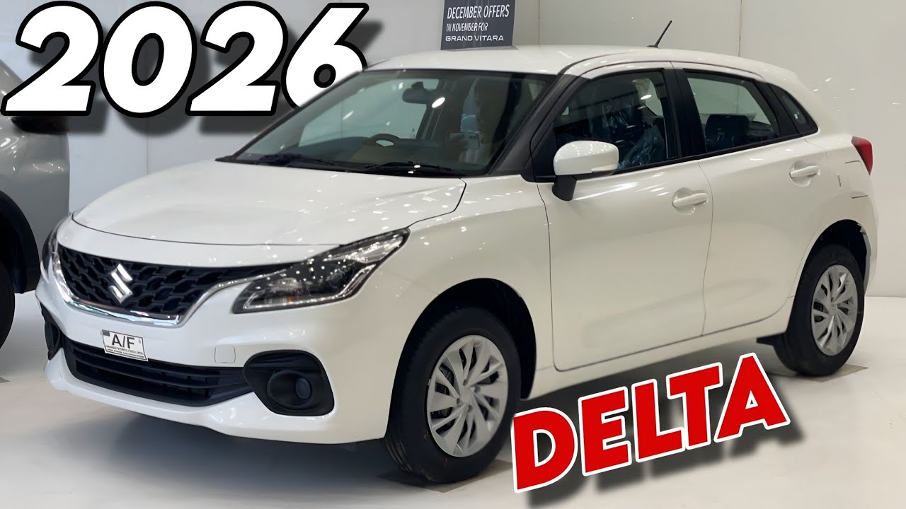 2026 MARUTI Baleno DELTA Top Selling Variant🥵| 2026 Baleno Delta White Color Detail Review & Feature