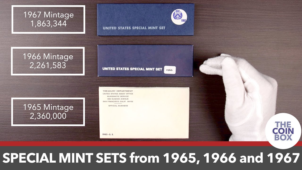 What are Special Mint Sets? 1965, 1966, and 1967 SMS