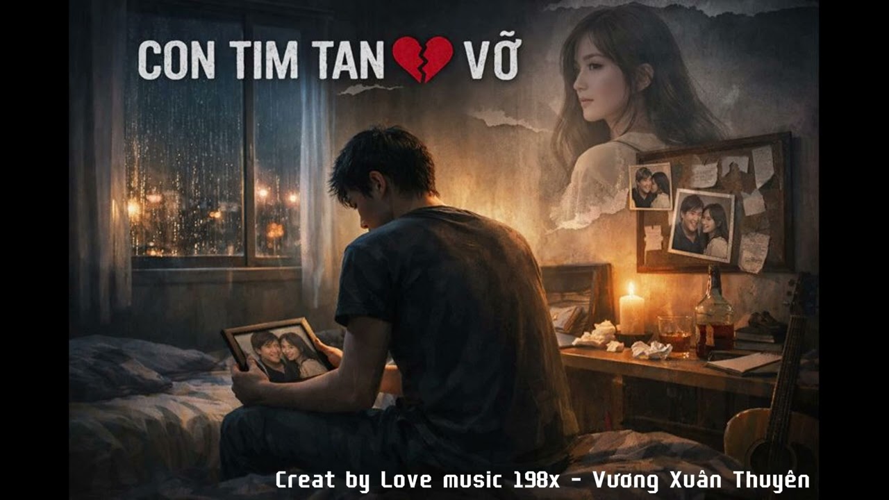 Con Tim Tan Vỡ (hot tiktok) Cover Thanh Chu– Nghe từ phê đến mê (Creat by Vương Xuân Thuyên)