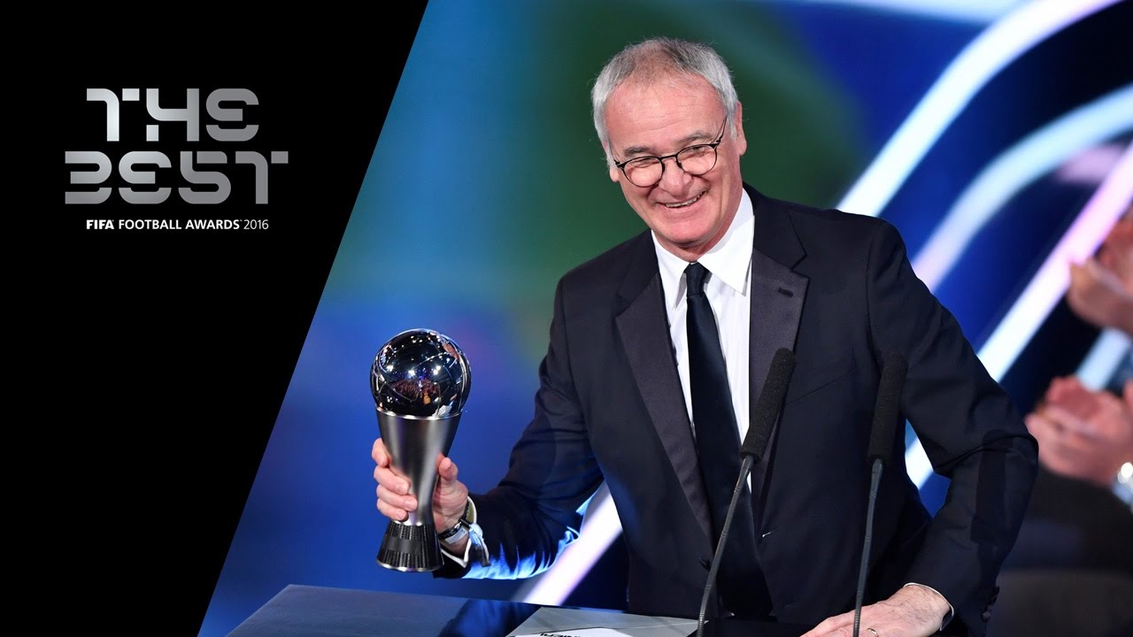 THE BEST FIFA MEN'S COACH 2016 - Claudio Ranieri WINNER