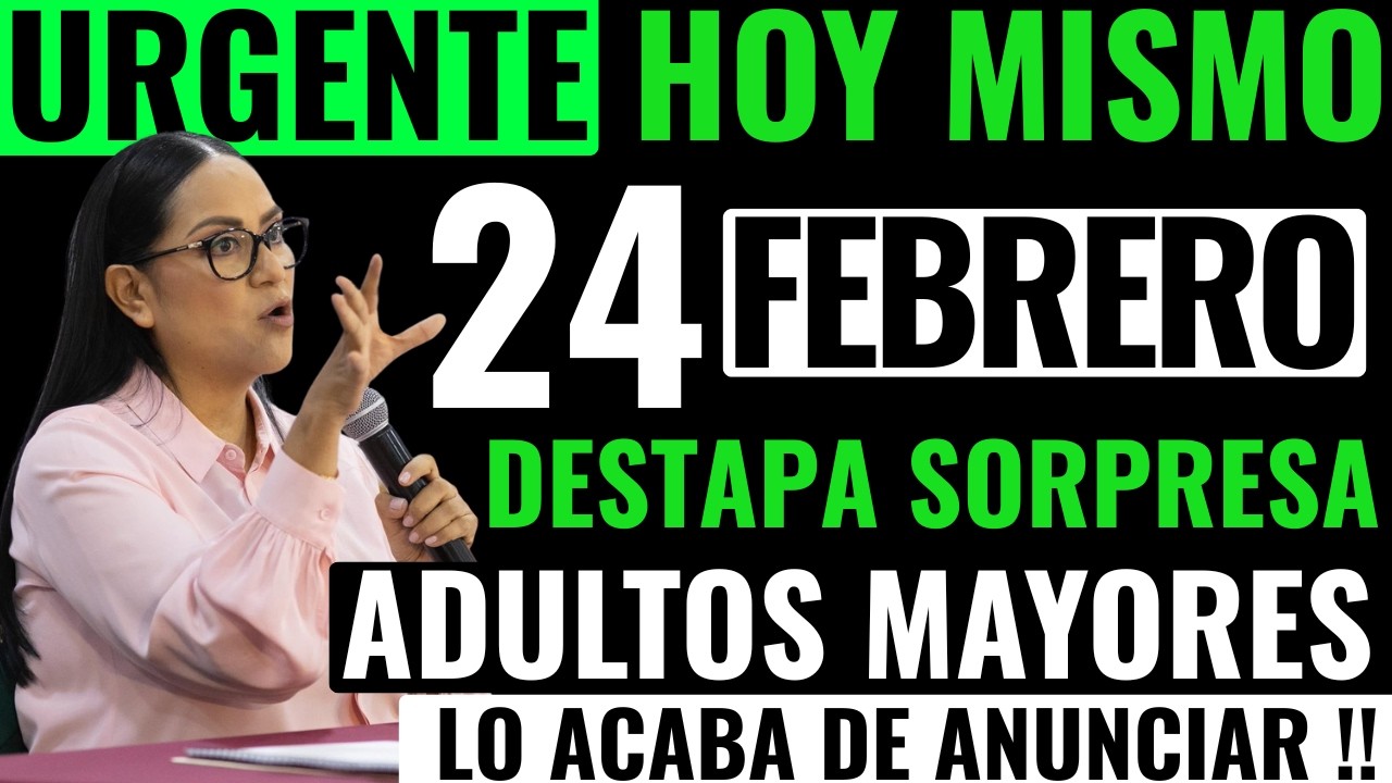 💥VER PARA CREER❗️ARIADNA MANDA NUEVO PODEROSO MENSAJE💥PENSIONADOS ADULTOS MAYORES! HOY 23 DE FEB. 