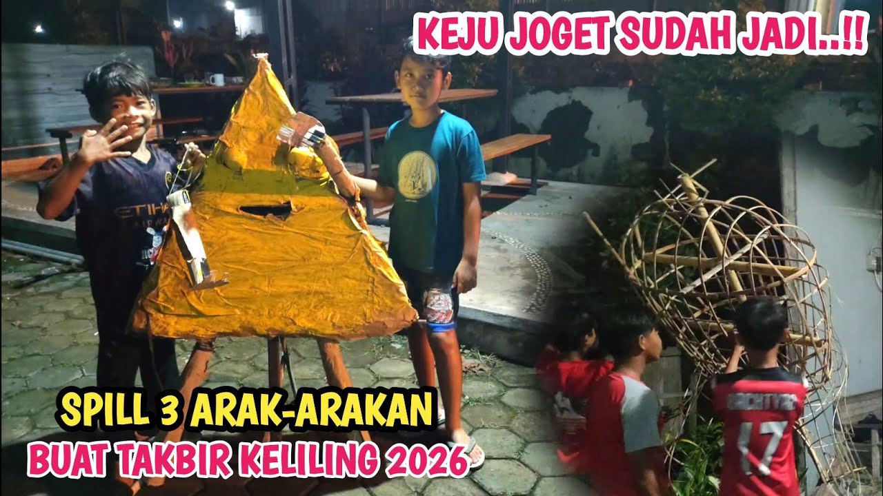 BANYAK YANG MULAI BIKIN‼️Review 3 Arak-arakan Buat Memeriahkan Takbir Keliling Idul Fitri 2026