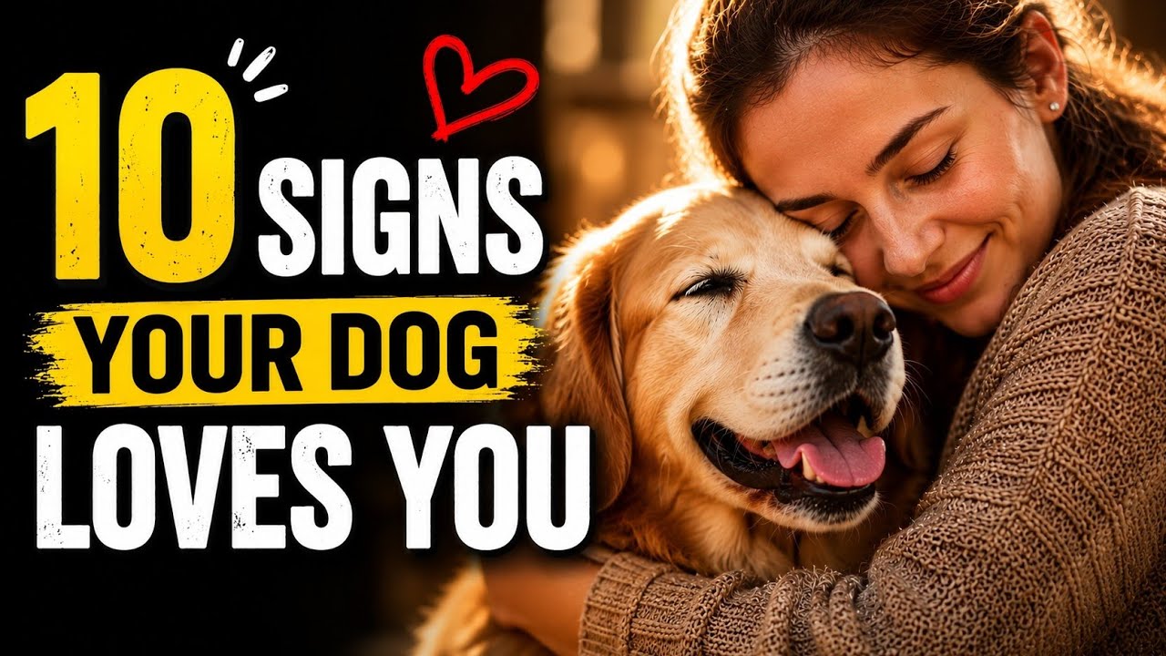 Dog Psychology | 10 Rare Behaviors Dogs Show ONLY When They Love You Deeply
