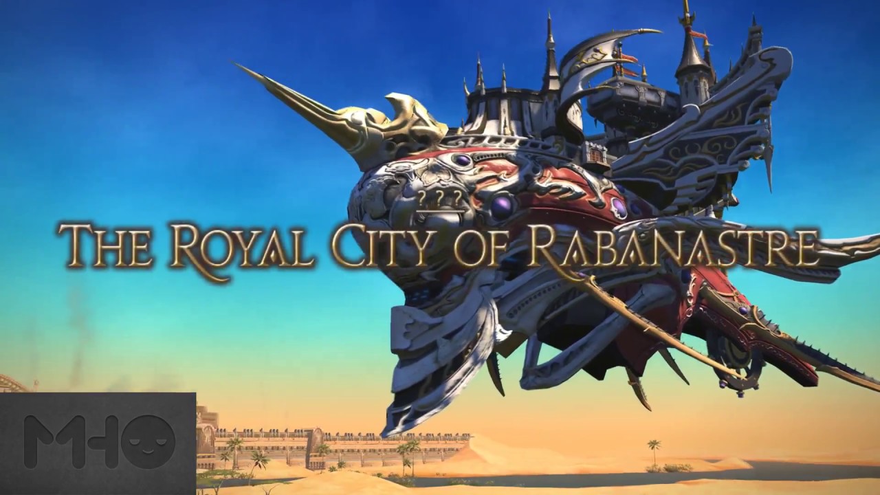 FFXIV - Royal City of Rabanastre: First Run with Stream Raid PF & Cutscenes