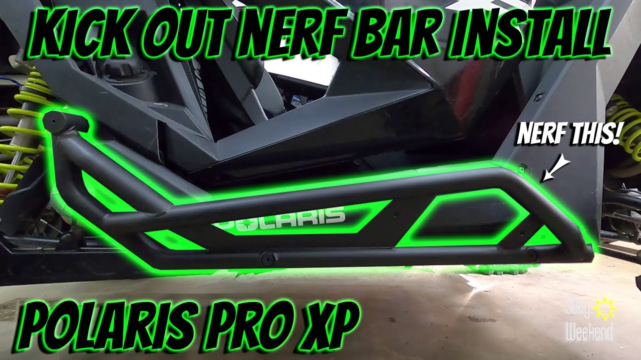 Install and Review (hit a tree first time out!) - Genuine Polaris Rock Sliders on the RZR Pro XP!