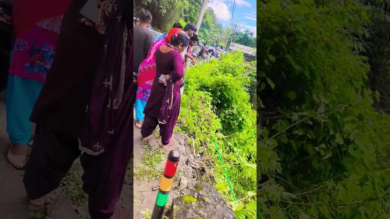 Mussoorie Dehradun Road Live Accident #mussoorie #dehraduntomussoorie #accident #drivesafely