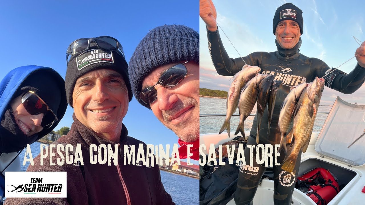 Pesca in Apnea a Taranto con Marina e Salvatore Corvine, Saraghi Orata  una Giornata Indimenticabile