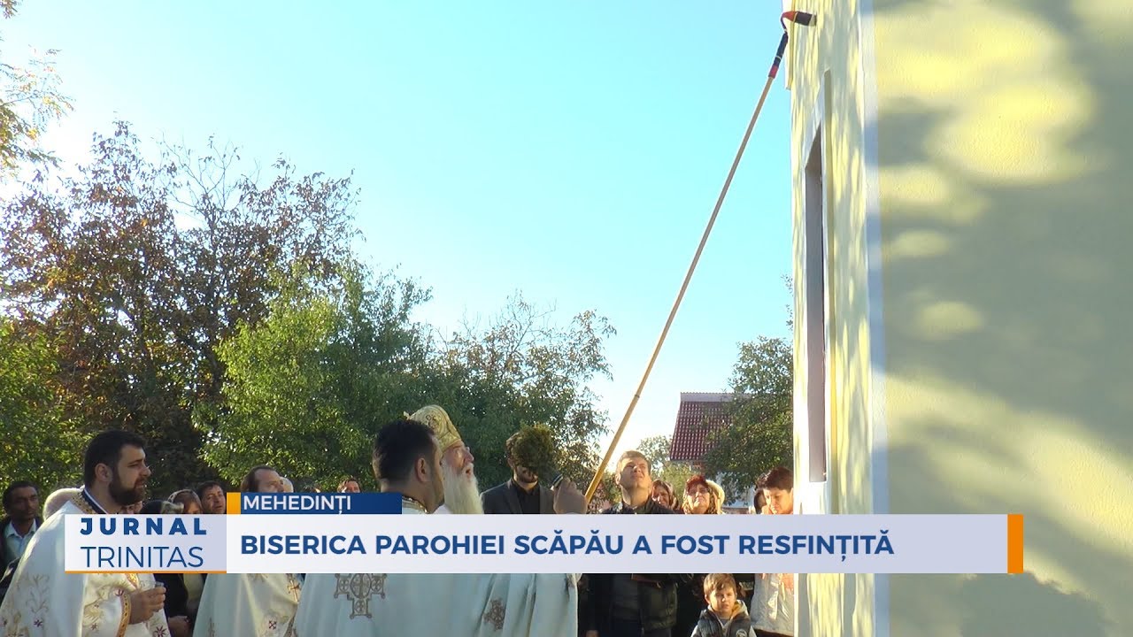Biserica Parohiei Scăpău a fost resfințită