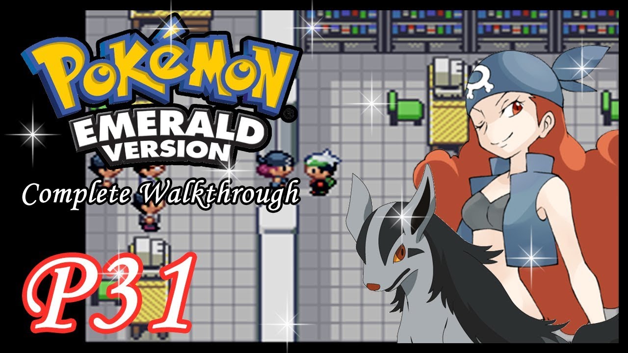 Pokemon Emerald - CW - Part 31: Weather Institute (HD 1080p)