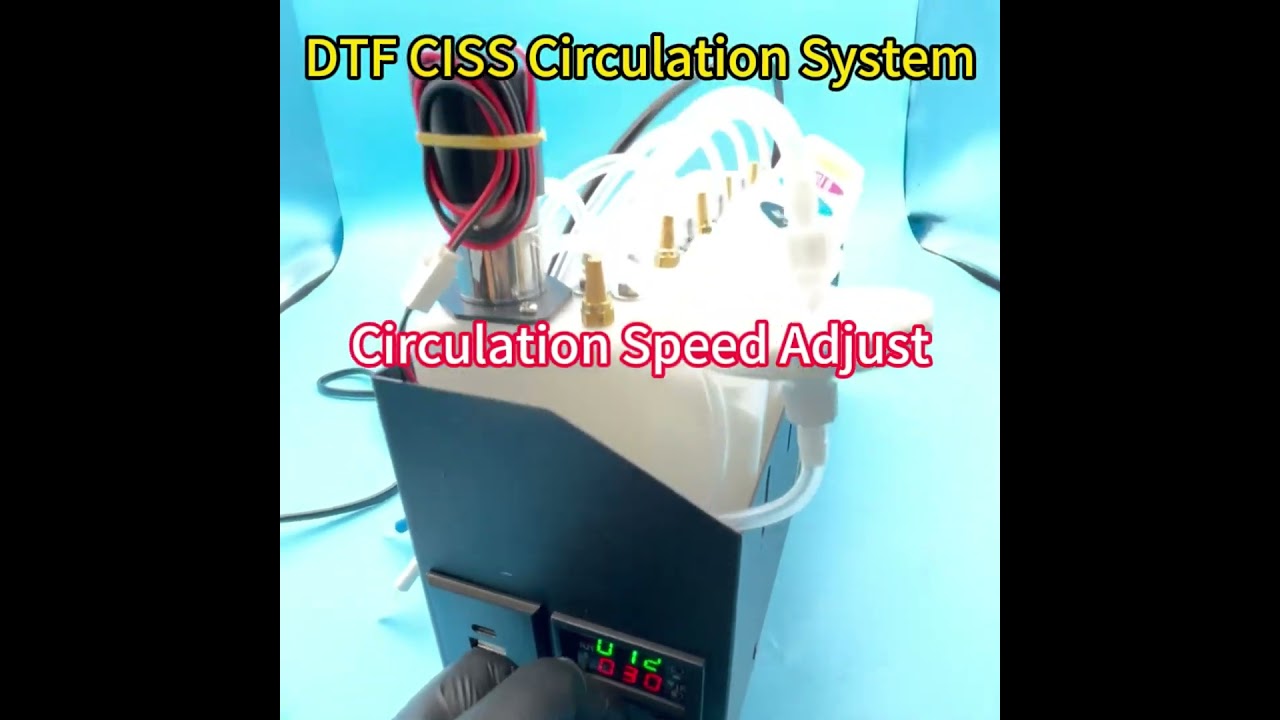 8550 DTF Circulator White Ink CISS System Machine For Epson L18050 L8050 L1800 L800 L805 XP600 8500