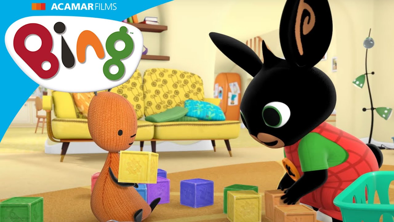 Bing membangun menara dengan balok pelangi | Bing Bahasa Indonesia
