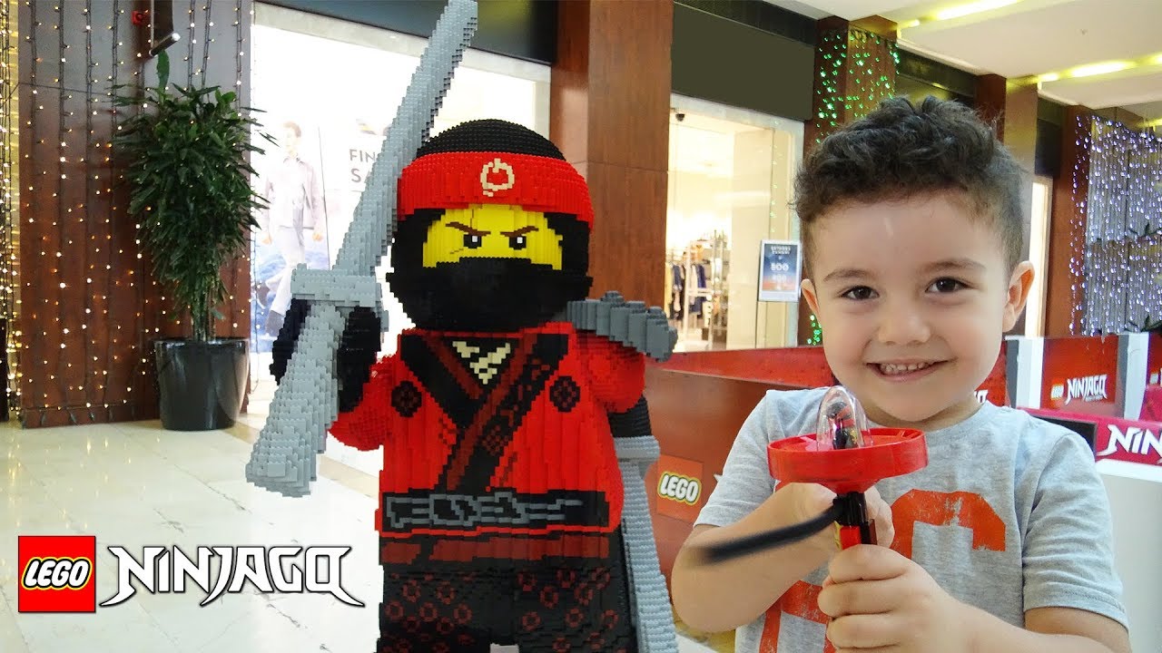 Yusuf Lego Ninjago Oyun Alanında Oynadı | Eğlenceli Çocuk Videoları