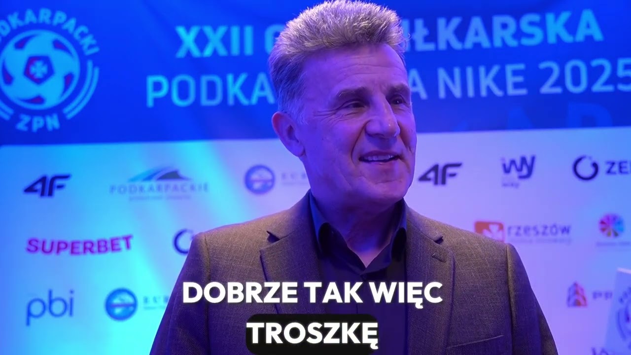 Marek Zub (Stal Rzezowi). Trener Roku 2025 w XXII Gali Piłkarskiej Podkarpacka Nike