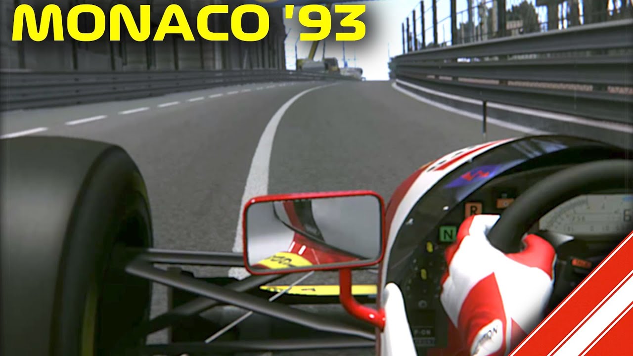 Assetto Corsa VR Ferrari F93A (V12) at Monaco
