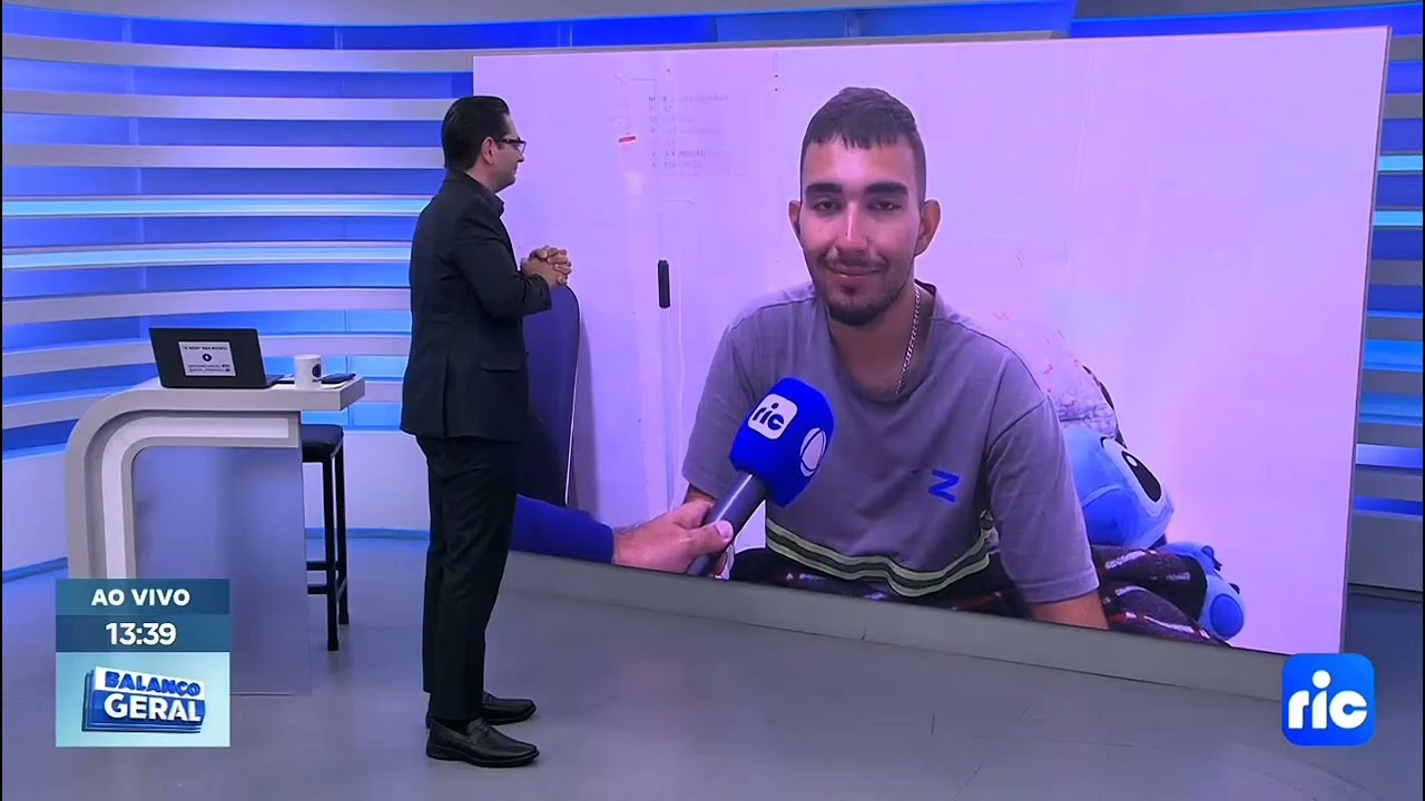 Apresentador do Balanço Geral pede perdão ao jovem que desapareceu em trilha do Paraná (06/01/26)
