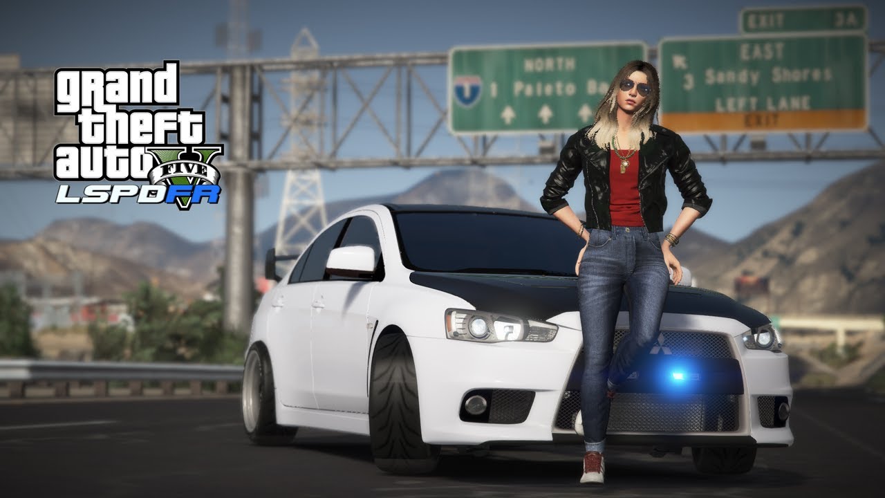 Gta 5 Lspdfr Badass Undercover Female Cop | Anti Street Racing Unit #lspdfr #gta5