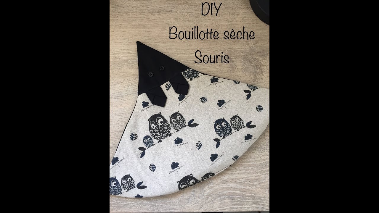 DIY Bouillotte sèche Souris