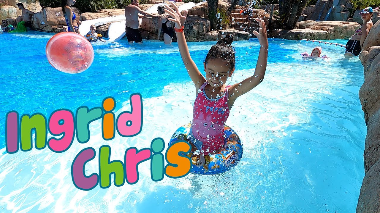 Fun Camping Adventure at La Sirène Resort! 🏕️🌊 | Pool Time Fun with Ingrid & Chris